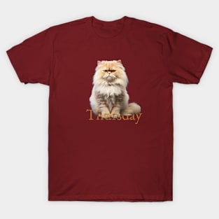 Thursday cat. Still holding! T-Shirt